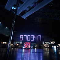 COWNTDOWN JAPAN LED CLOCK